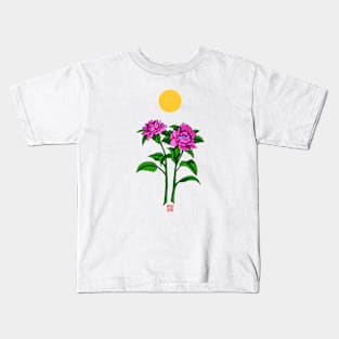 Flower Sunset V2 Kids T-Shirt